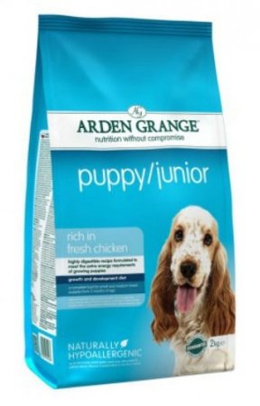 Arden Grange Puppy/Junior rich in Fresh Chicken 4.4lb